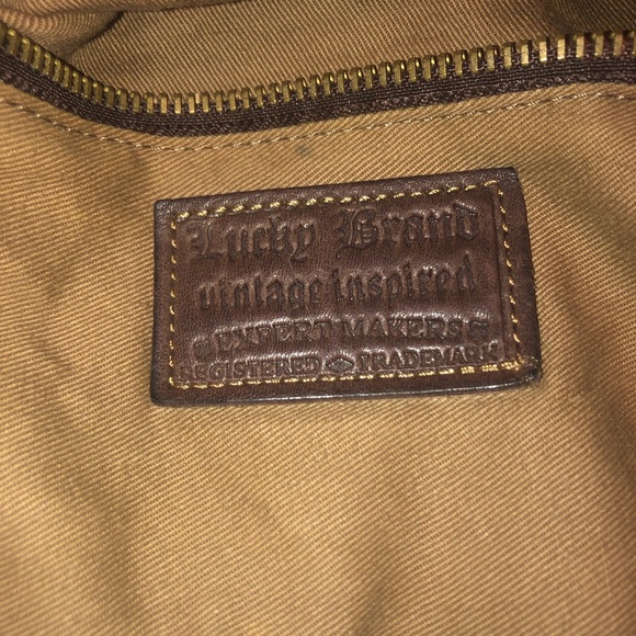 Lucky brand leather hobo bag, purse - Picture 7 of 8
